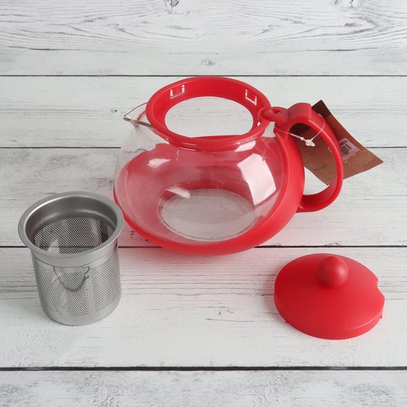 Glass Teapot with Infuser NWT - Picture 5 of 6